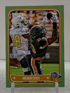 2024 Onyx Vintage - GREEN Parallel - Holden Staes /50 - Picture 1 of 2