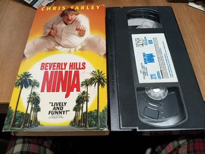 Beverly Hills Ninja VHS 1997 Tape Video Movie Chris Farley's Last Movie - Image 1 of 2