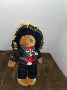 Hard Rock Cafe Cancun Herrington Teddy Bears Mariachi 2006 Limited Edition Plush - Picture 1 of 5