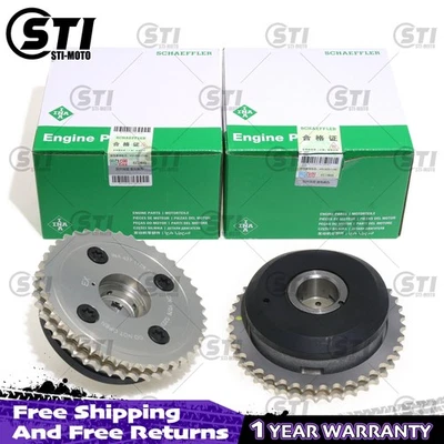 Juego de 2 ajustes de engranajes de árbol de levas de escape para Porsche 911 Cayman Boxster Paramera Foto 1 de 4