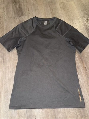 Tommie Copper Lower Back Support Shirt Green Size Large Compression Short Sleeve - Image 1 of 4