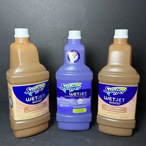 Swifter Wet Jet Solution Bundle Wood Quick Dry & Lavender Wet Jet Floor Cleaner - Picture 1 of 6