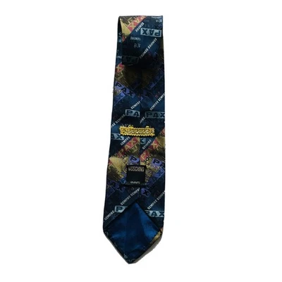 Corbata Moschino Cravatte Sempre Vintage Cuello Seda Hecha en Italia Multicolor Hombres Foto 1 de 4