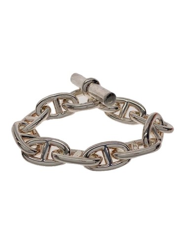 HERMÈS Bracciale donna HERMES CHENE DARKLE TGM 10 montature SV925 argento