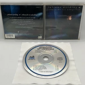 Juliane Werding Sehnsucht ist unheilbar [CD] West Germany📀 - Bild 1 von 4