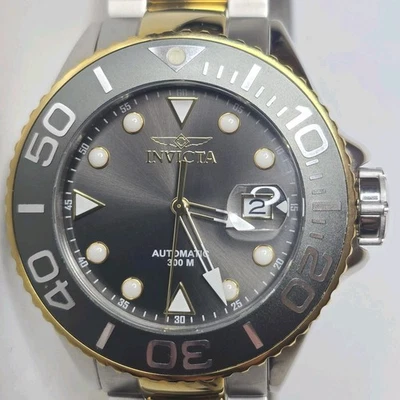 Invicta Men's Automatic Grand Diver Watch 50mm 28759 Gray Two Tone - image 1 of 4