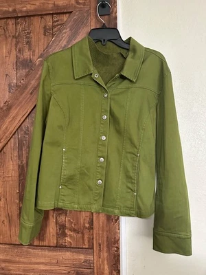 Chaqueta y top ligero AMI. Verde, XL Foto 1 de 4