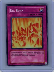 Yugioh Invasion of Chaos #IOC-047 Big Burn Near Mint or Better - Bild 1 von 2