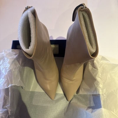 Stuart Weitzman Women’s Zip Up Low Heal Bootie - Image 1 of 4