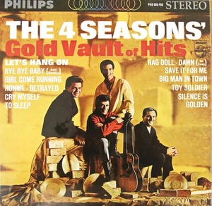 The Four Seasons, The 4 Seasons' Gold Vault Of Hits, (LP, Comp, RE, RP, Mer), VG - Picture 1 of 5