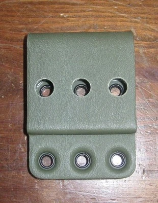 G-CODE narrow belt loop slide to mount holster OD green kydex 2" OSH GHS SOC XST - Image 1 of 2