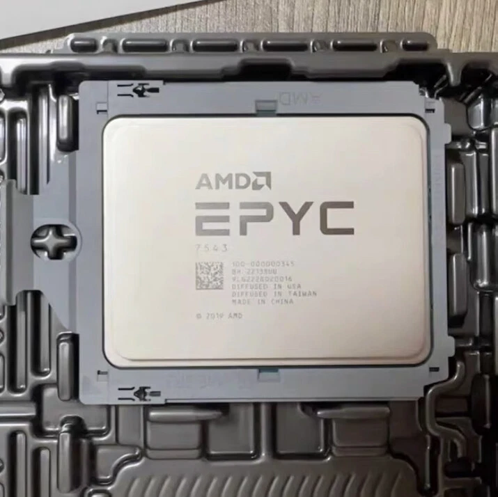 DELL Locked AMD EPYC 7543 CPU 2.8GHz 32 Core 64 Thread SP3 225W Server Processor - Image 1 of 1