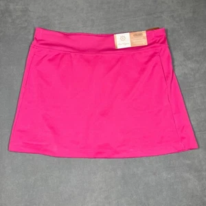 Ben Hogan Womens Skort Size XL Pink Tummy Control Pockets Golf Pickleball NWT - Picture 1 of 9