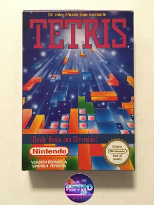 TETRIS PAL EUR ESP NINTENDO NES MUY BUEN ESTADO - Imagen 1 de 4