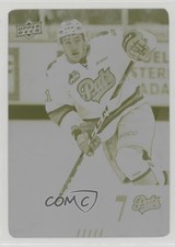 2017-18 Upper Deck CHL Printing Plate Yellow 1/1 Nick Henry #260 z1b