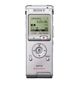 Sony ICD-UX200 Digital Voice Recorder with Built-in Stereo Microphone (Silver... - Picture 1 of 1