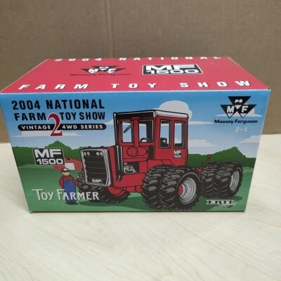 2004 Ertl Toy Farmer Massey Ferguson MF 1500 4WD Series Tractor #16117A EUC - Image 1 of 4