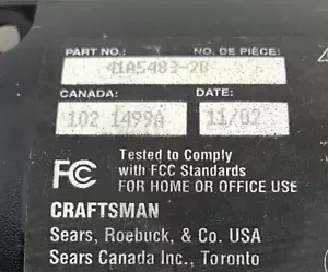 Sears Craftsman 41A5483-2 Ricevitore scheda logica assemblaggio apriporta SOLO SCHEDE! - Foto 1 di 5