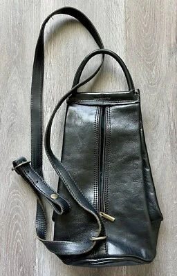 Я MEDICI Firenze итальянский из натуральной кожи верхняя ручка рюкзак сумочка наплечная сумка - Изображение 1 из 4