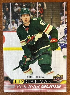 Mitchell Chaffee 2022-23 Upper Deck Young Guns Canvas Hockey #C220 ROOKIE RC - Image 1 of 2