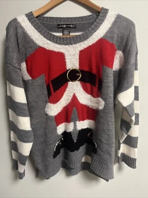United States Sweaters Santa Body Christmas Sweater XL Women - Image 1 of 4