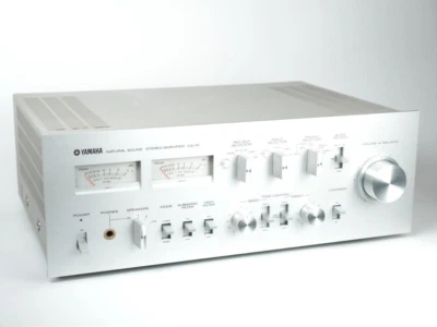 Yamaha CA-R1 Amplificador Estéreo Integrado Áudio Vintage Funcionamento Testado Usado - Imagem 1 de 4