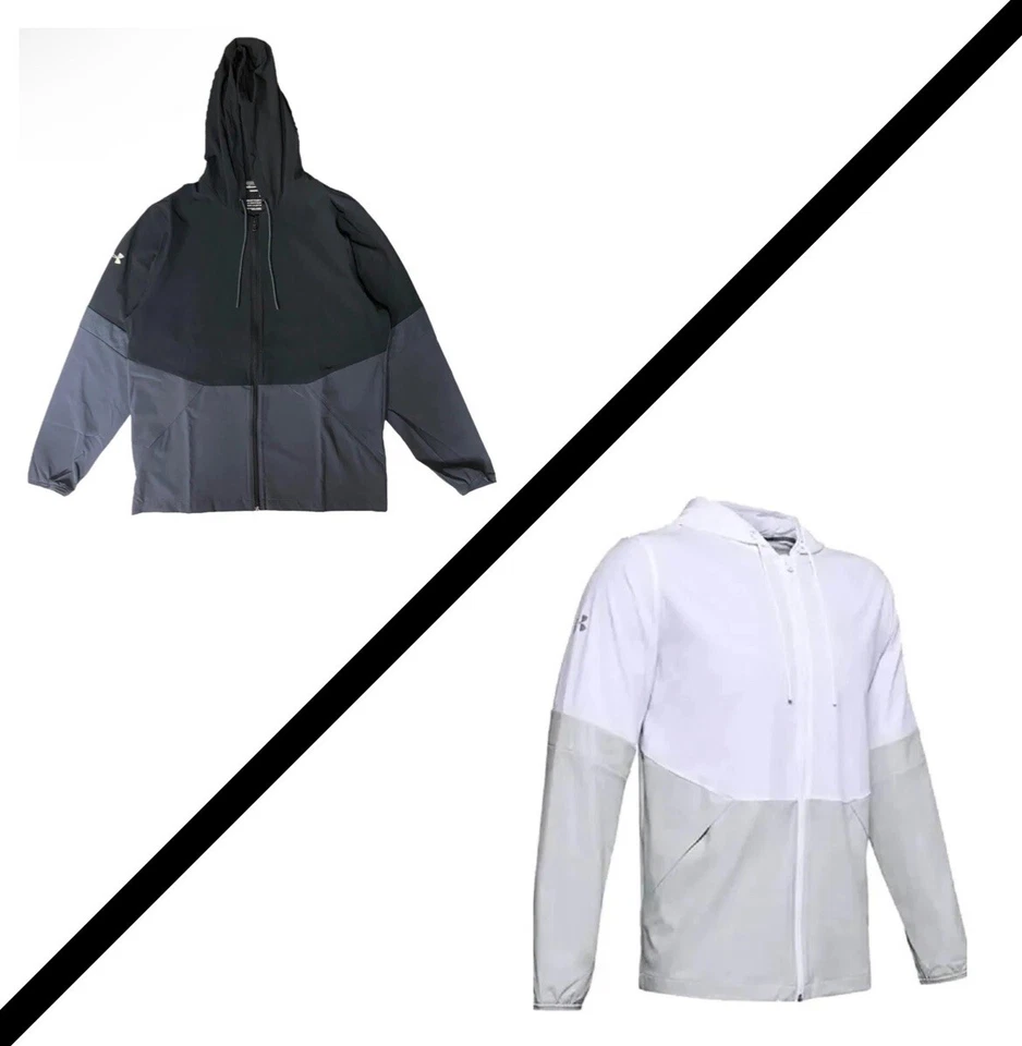 Jaqueta Under Armour Storm Gear Performance UA zíper completo disjuntor de treinamento de mola - Imagem 1 de 4