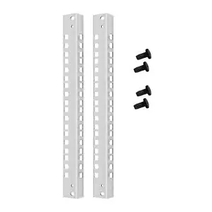 Lot de rails profilés 19 pouces niveau arrière en Flat Pack armoires réseau 4-21U - Photo 1/48