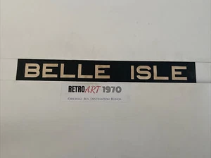 Leeds Vintage 146 Tram Car Bus Blind 1950’s 28”- Gift - Belle Isle - Picture 1 of 12