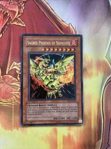 FET-EN005 Sagrado Fénix de Neftis - 1ª Edición Ultra Raro - LP Yugioh - Imagen 1 de 4