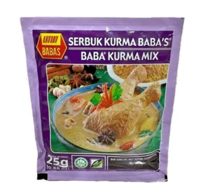 BABA'S Kurma Mix /Serbuk Rempah Kurma 25gm - 5 Packs - Picture 1 of 5