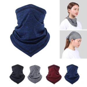 Balaclava Anti-UV Half Face Mask Breathable Neck Gaiter Reusable Scarf Headwear - Picture 1 of 16