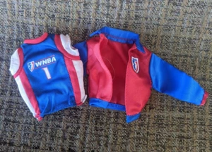 WNBA Barbie Doll w/Outfit Shirt and Jacket Mattel - Picture 1 of 6