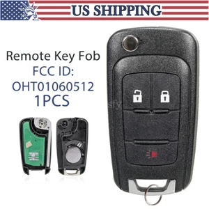 Mando a distancia con llave abatible para GMC Terrain 2010 2011 2012 2013 2014 2015 2016 2017 - Imagen 1 de 7