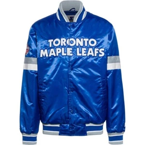 STARTER NHL Toronto Maple Leafs HOMEGAME Varsity Satin Jacke Gr. L - Bild 1 von 2