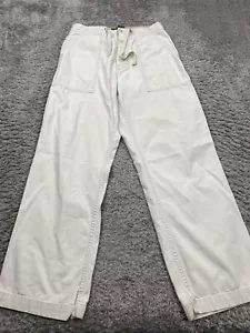 Vtg American Eagle Cargo Pants Men Small Baggy Parachute Button Fly Skater Y2K - Picture 1 of 11