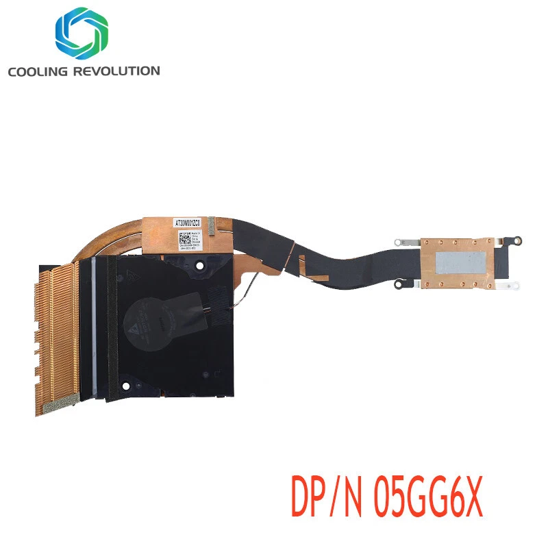 Loptap Fan with Heatsink EG50040S1-CM20-S9A DC5V 4PIN for DELL DP/N 05GG6X - Image 1 of 2