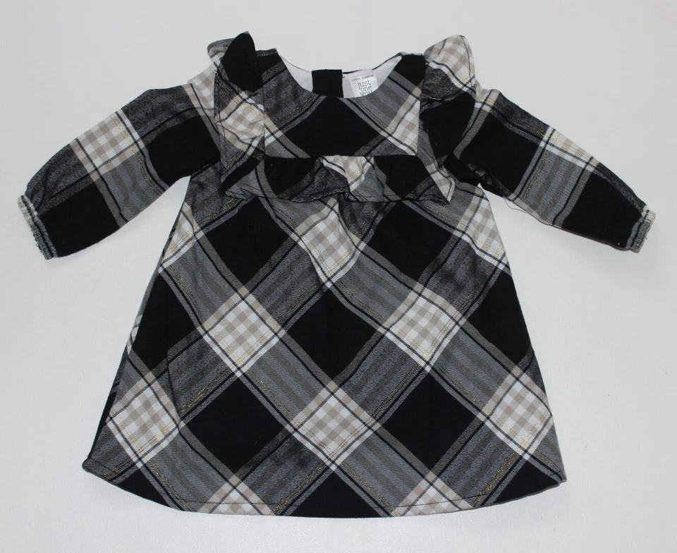 Nuevo sin etiquetas Vestido a Cuadros Infantil Niñas JUST ONE YOU Talla 6 Meses Foto 1 de 3