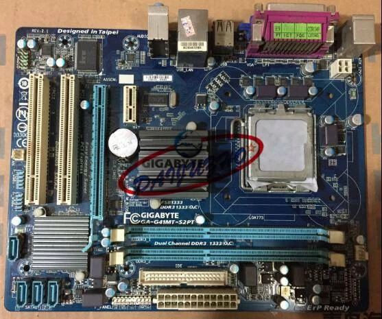 GIGABYTE scheda madre desktop socket G41 LGA 775 DDR3 8G GA-G41MT-S2PT - Immagine 1 di 1