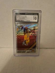 2019 Donruss Optic Fanatics #60 LeBron James Los Angeles Lakers CGC Gem Mint 10 - Picture 1 of 2