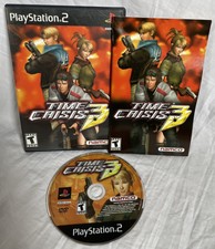 Time Crisis 3 (Sony Playstation 2 PS2) Complete With Manual CIB