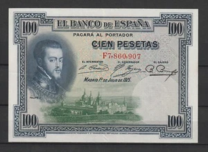 ESPAGNE Spain Billet de 100 Pesetas 01/07/1925 (36) P N° 69c Qualité NEUF UNC. - Imagen 1 de 2