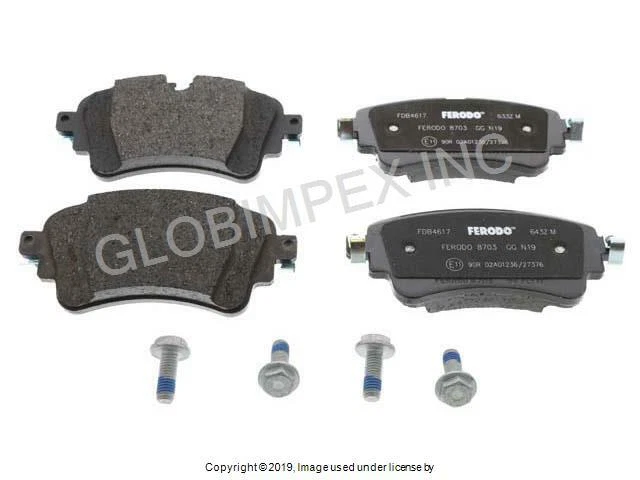 AUDI (2018-2019) Brake Pad Set REAR OEM FERODO + 1 YEAR WARRANTY - Image 1 of 1