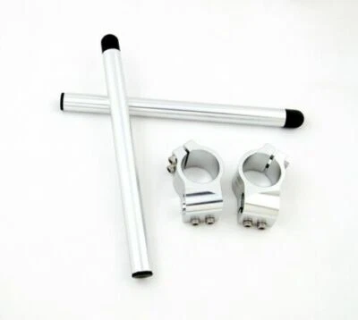50MM CNC Handle Bar Clip On For Ducati Monster Aprilia RSV Mille Mille R RS S UE Foto 1 de 4