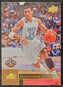 2009 Danny Green (RC) North Carolina Tar Heels Upper Deck NCAA Rookie Card #223 - Picture 1 of 2