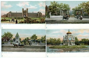 St Louis MO - 4 VISTAS UNIVERSIDAD DE WASHINGTON Y PARQUE FORESTAL - Postales de Raphael Tuck - Imagen 1 de 9