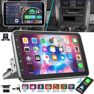 KAM 8 Core 6+128G Autoradio Android 14 Carplay GPS 1 DIN 360° Drehbar Bildschirm - Bild 1 von 15