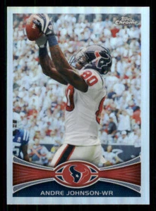 2012 Topps Chrome Refractors #155 Andre Johnson - Picture 1 of 2
