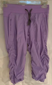 Ivivva Girl's Purple Dance Studio Crops Sz 10 - Picture 1 of 3