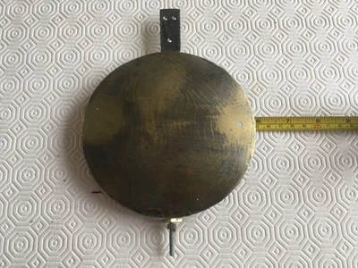 Longcase grandfather clock pendulum bob - Image 1 of 4